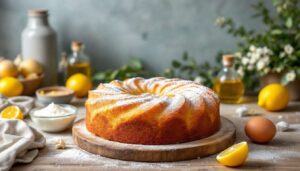 Gâteau au yaourt : la recette de Laurent Mariotte avec huile d'olive et zeste de citron sur TF1