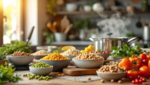 Légumineuses en 2026 : lentilles vertes du Puy, pois chiches et haricots tarbais dans la cuisine française