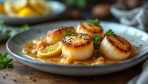 Coquilles Saint-Jacques de la baie de Saint-Brieuc : la recette poêlée de Cyril Lignac au beurre noisette