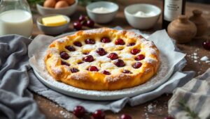 Clafoutis aux cerises : Julie Andrieu publie sa recette dans Les Carnets de Julie avec cerises du Luberon