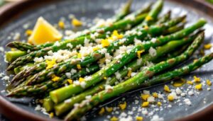 Asperges vertes rôties au parmesan : la recette de printemps prête en 12 minutes qui annonce les beaux jours