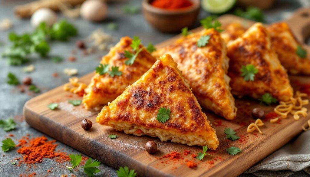 Briouates au poulet et vermicelles : ces petits triangles croustillants disparaissent en 5 minutes à l'iftar