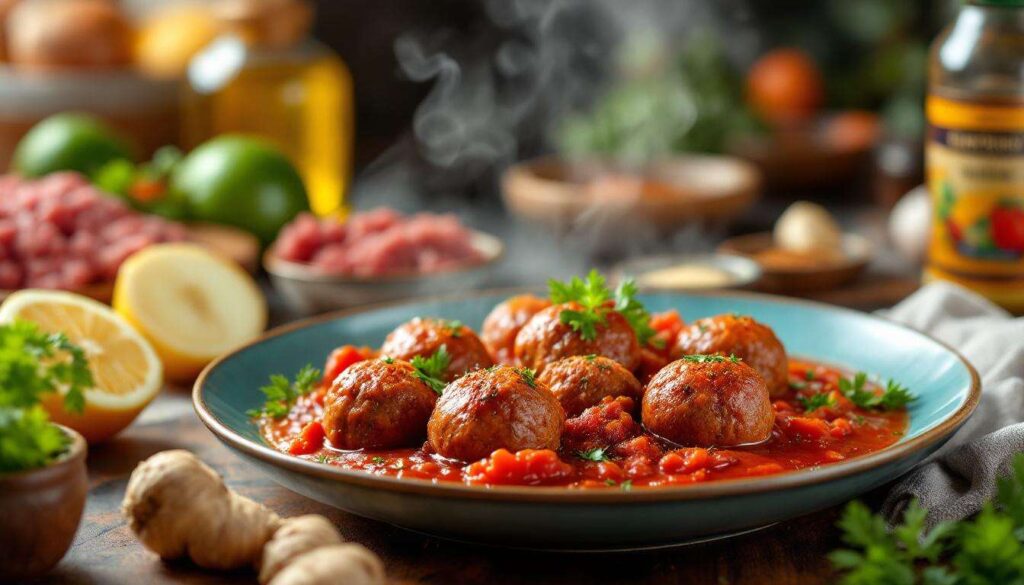 Ces boulettes de viande à la marocaine mijotées en sauce tomate sont le plat le plus demandé du ramadan
