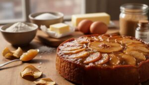 Gâteau aux pommes caramélisé d'Antoinette : recette savoureuse