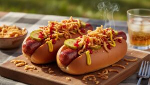 Recette simple de hot dog merguez