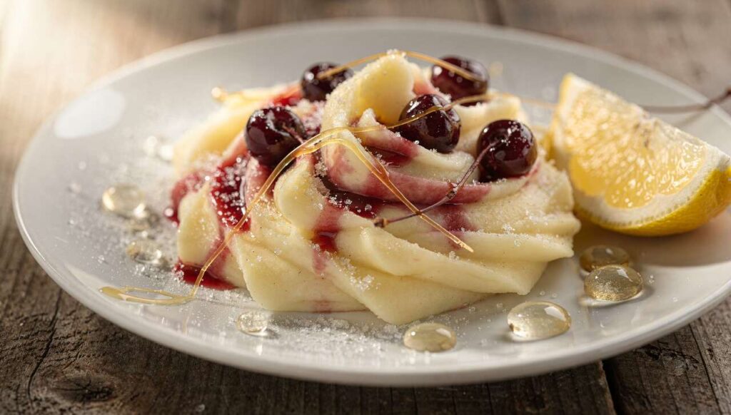 Confiture de pommes de terre et cerises confites : la recette d&rsquo;Elise