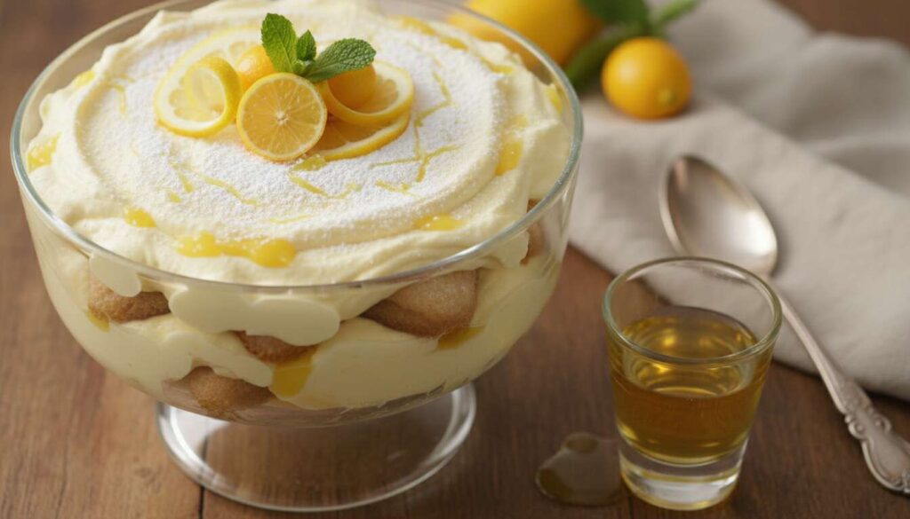 Tiramisu au citron et Limoncello : la recette facile