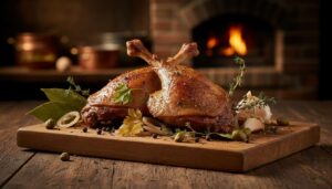 Recette de confit de canard aux câpres