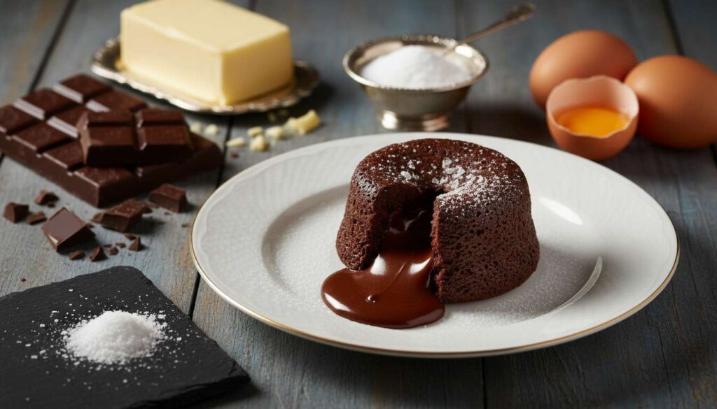 Fondant au chocolat de Julie Andrieu : recette gourmande