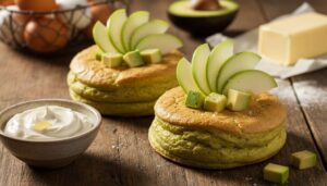 Soufflés d'avocat aux pommes : recette facile de Julie Andrieu