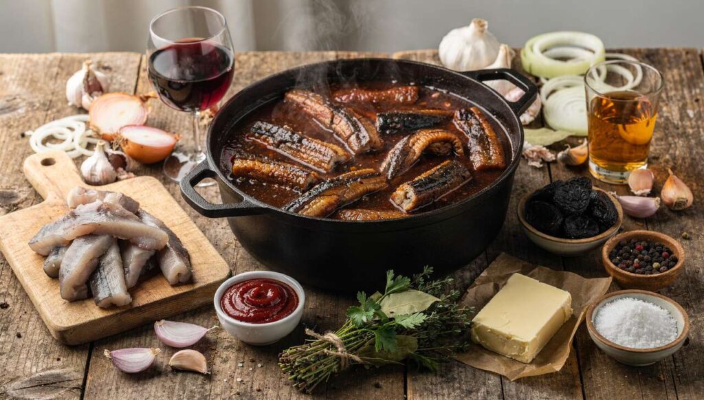 Recette du Catigot d&rsquo;Anguilles de Martine