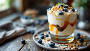 Cranachan aux myrtilles et avoine : une recette gourmande