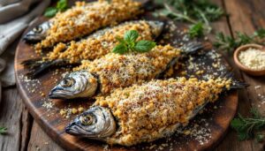 Recette de sardines farcies de Suzoni par Julie Andrieu