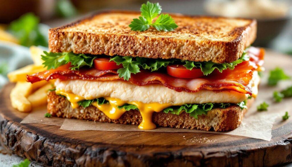 Recette du club sandwich façon Julie Andrieu