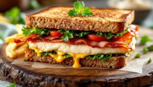 Recette du club sandwich façon Julie Andrieu