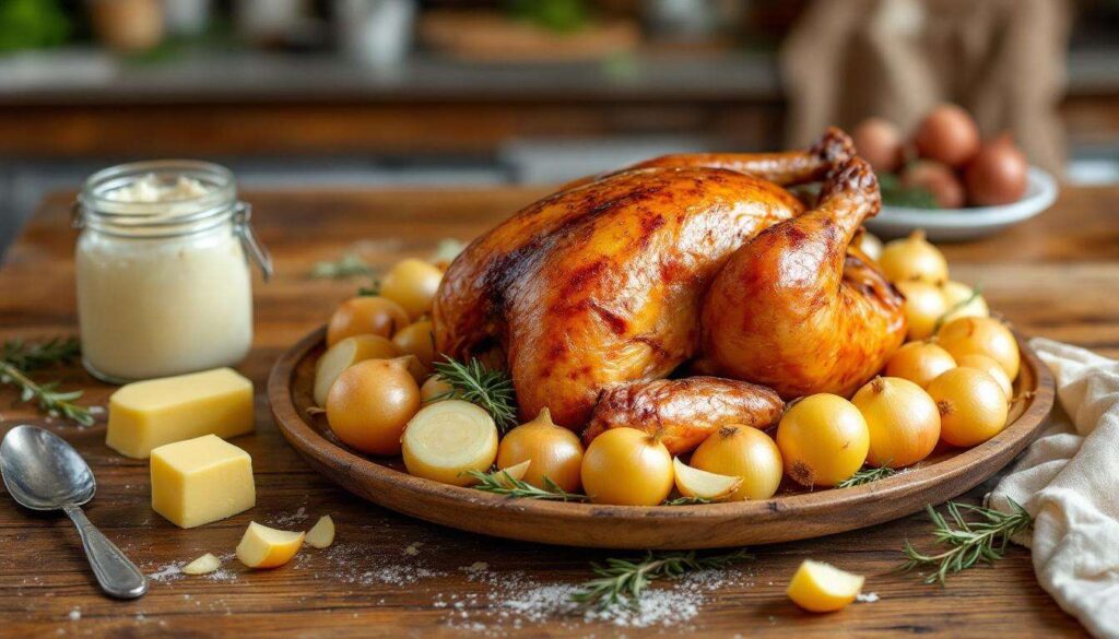 Recette poulet soubise de Michel by Julie Andrieu