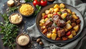 Parmentier à la queue de bœuf de Marie-Christine : recette savoureuse