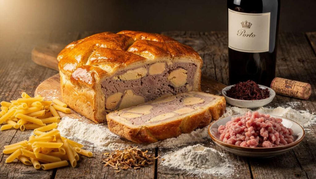 Pâté en croûte aux macaronis : recette de Frédéric