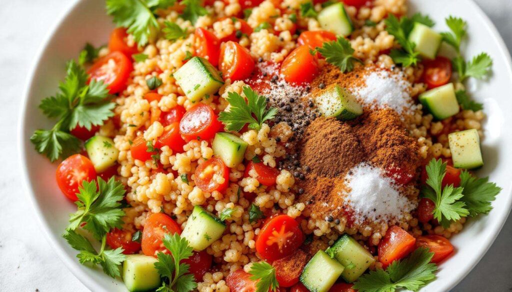 Recette authentique du taboulé libanais par Julie Andrieu