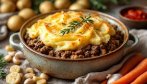 Recette du hachis parmentier de Julie Andrieu