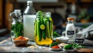 Recette : pickles de concombre à l'aneth de Luna