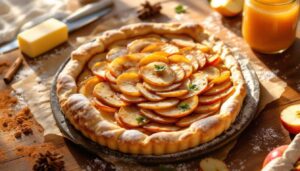 Recette de la tarte aux pommes de Laure et Nicolas