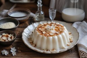 Blanc-manger Renaissance : recette d'Emmanuelle et Julie