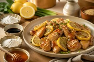 Recette poulet au citron à la cantonaise - Julie Andrieu