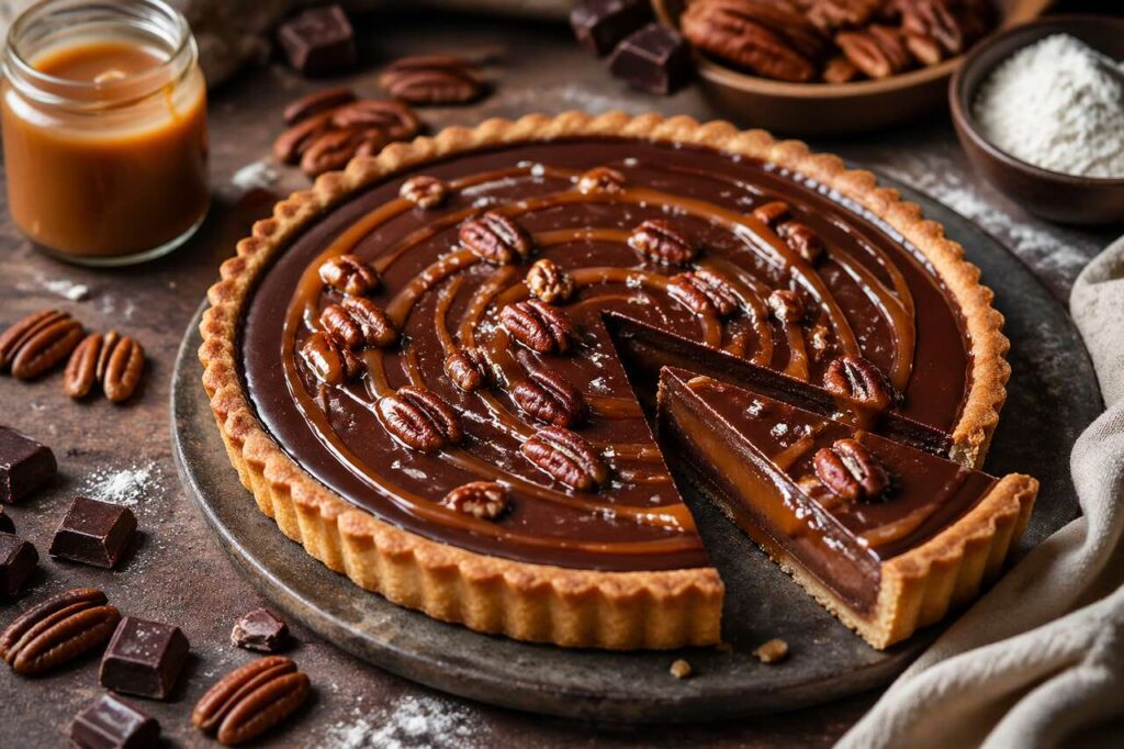 Recette de la tarte Too Much de Julie Andrieu