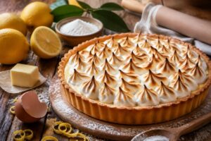 Recette de la tarte au citron meringuée de Julie Andrieu