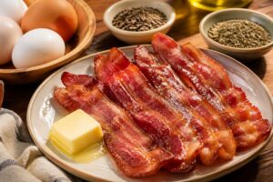 Œufs bacon minute : recette rapide et facile