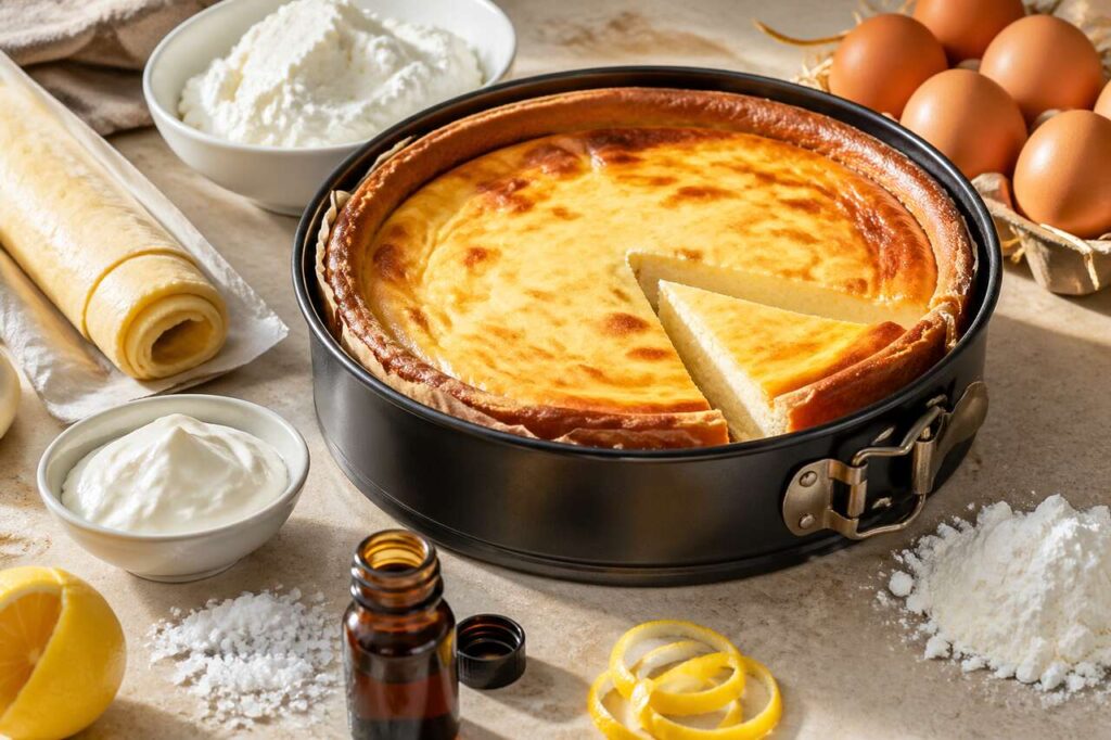 Recette de la tarte au fromage blanc : kaeskueche de Véronique