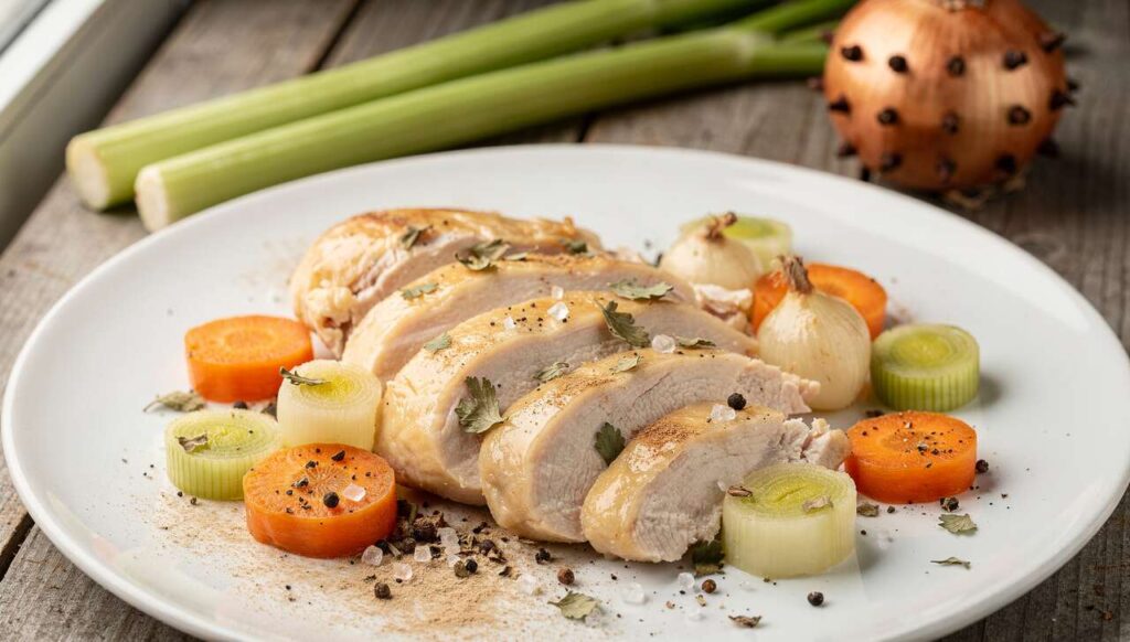 Poulet poché aux navets façon Bocuse : recette de Jean-Marie