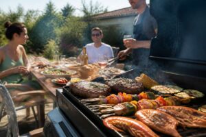 Comment réussir les grillades : astuces de Julie Andrieu