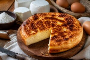 Recette du tourteau fromager d'Annie par Julie Andrieu