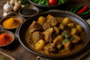 Recette de colombo d'agneau traditionnel