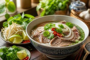 Recette traditionnelle : soupe Pho de Vim