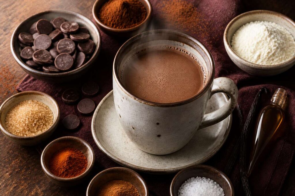 Recette originale du chocolat chaud de Valentine