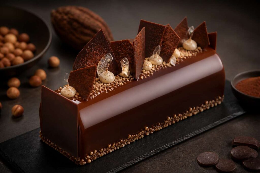 Bûche orphéo de Pierre Hermé : recette gourmande
